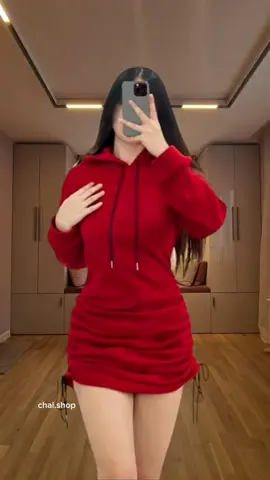 fits XS to Semi-large bodyframe #hoody #dress #outfitideas #OOTD 