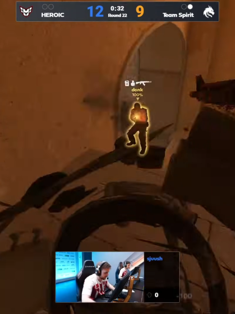 Donk 1v5 💀 #cs2 #donk #cs2clips #cs2gaming #cs2settings #aimbot #aim #fy #fyp #viral #viralvideo 
