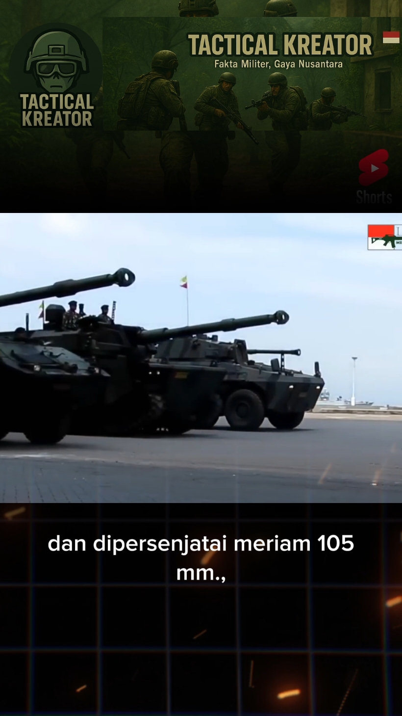 TANK BUATAN ANAK BANGSA #military #militerindonesia #kopassus #tniindonesia🇮🇩 #fyp #tni #alutsista 