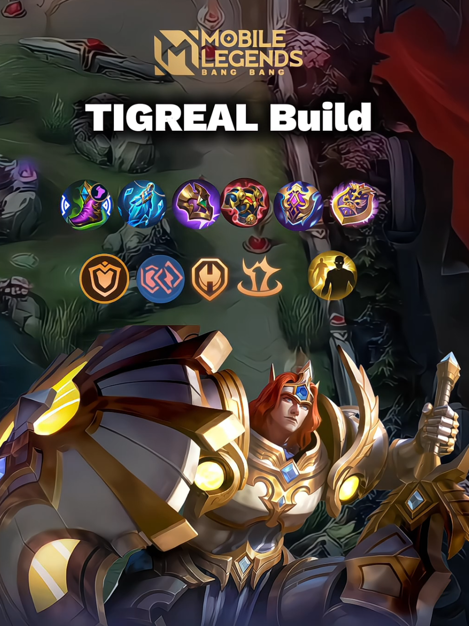 siapa ini yang request. mimin lupa  😀 #mobilelegends #mobilelegends_id #itemmlbb #counterhero #buildheromlbb #tigreal #tigrealtiktok 