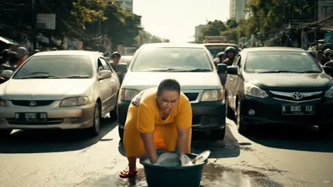 Emak² lagi cuci piring😹 #gemini #googleveo3 #xyzbc #fyp #chatgpt 