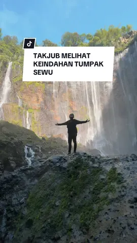 ketika kamu takjub melihat keindahan tumpak sewu #Vlog #explore #lumajang 