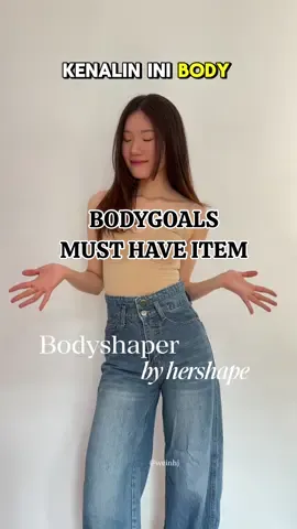 MUST HAVE ITEM❗️buat para cewek cewek kita wajib punya body shaper @Hershape di lemari guyss beneran sangat berguna banget kalau kalian mau bikin badan auto jadi bodygoals😍 #outfitideas #gayaditiktok #fashiontiktok #racunoutfit 