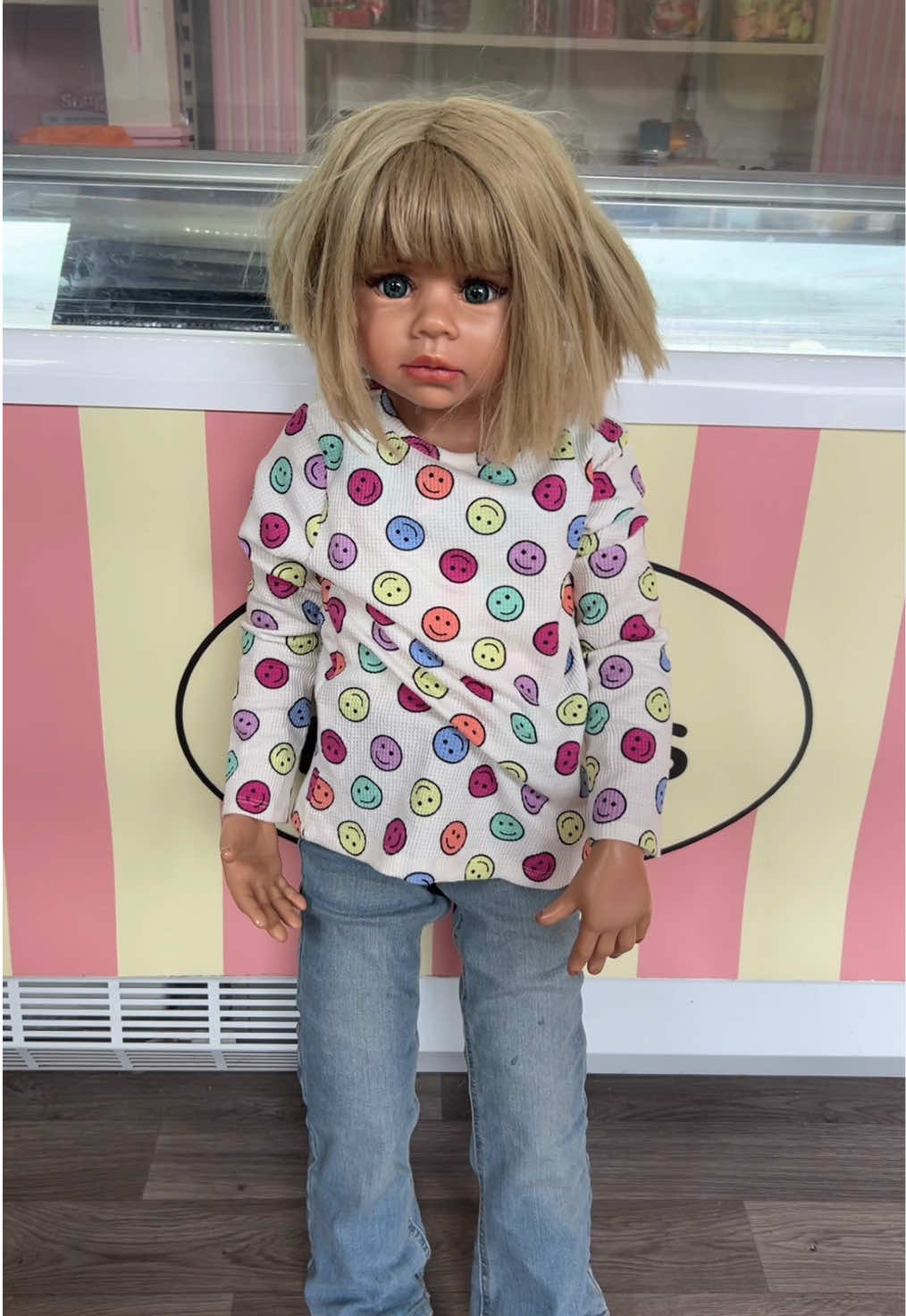 Ice cream for Jen while she’s in Ireland #reborn #reborndoll #reborntoddler #reborncollector #reborncollection #rebornmom #rebornmommy 