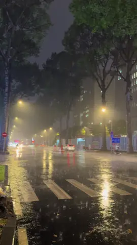 Sài Gòn với những cơn mưa tháng 6 với bao hoài niệm. #saigon #saigoncityview #muathang6 