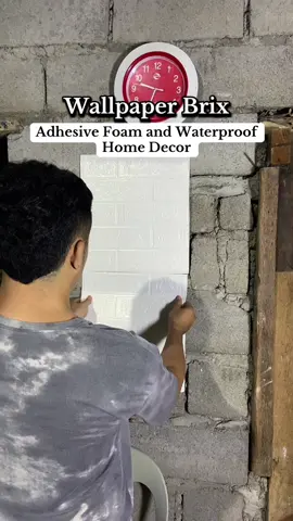 50 Pcs/set Wallpaper Sticker 35x38 Self Adhesive Foam Bricks Waterproof Antifouling Home Decor#Sticky#wallpaperbrix