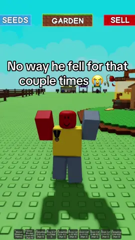 No way this method works this well 😭 #growagarden #roblox #joke 