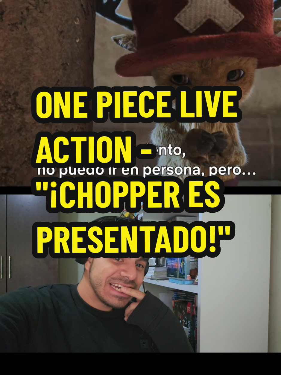 CHOPPER LIVE ACTION #ONEPIECE 🤩🤩 #onepieceliveaction #onepieceliveactionnetflix #NETFLIX 