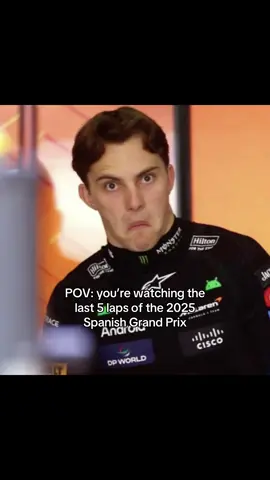 thank you Mercedes for giving us that crazy ending?? #f1 #f1tiktok #f12025 #fyp #f1fans #foryou #f1byvi #f1content #funny #cute #mclaren #mclarenf1 #lando #landonorris #norris #maxverstappen #verstappen #max #oscarpiastri #piastri #oscar #redbullf1 #redbull #mercedes #mercedesf1 #ferrarif1 #ferrari #charlesleclerc #leclerc #charles #lewishamilton #hamilton #lewis #kimiantonelli #spanishgp #barcelona #spain #grandprix 