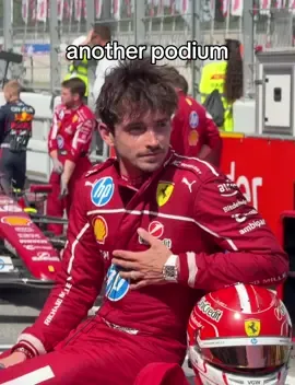 Another podium for Charles 🙌🏻🏎 #charlesleclerc #ferrari #tifosi #F1 #spaingp @Formula 1 @Charles Leclerc 