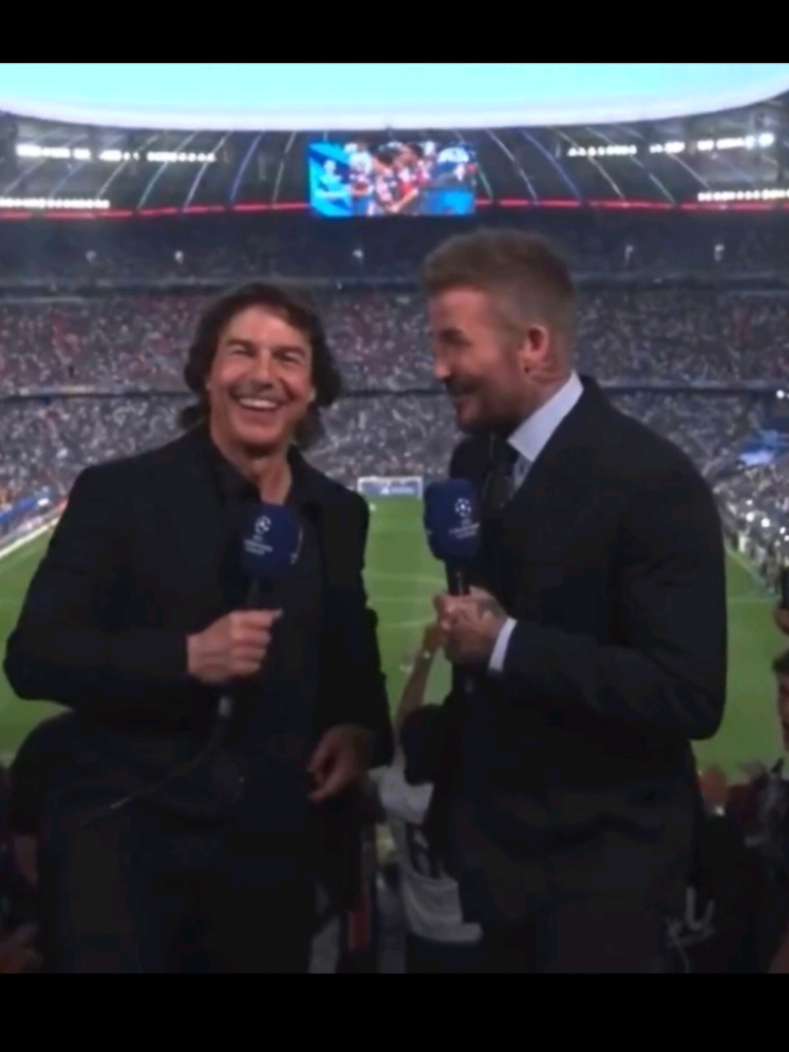 Tom Cruise empolgado na final a Champions League, onde comentou a partida ao lado de David Beckham.  #tomcruise #davidbeckham  #cinema #filmes #movie #tomcruisebrasil  #tomcruisemovie  #tomcruiseedit #edits #トムクルーズ #futebol  📽 thingstocarefor (X)