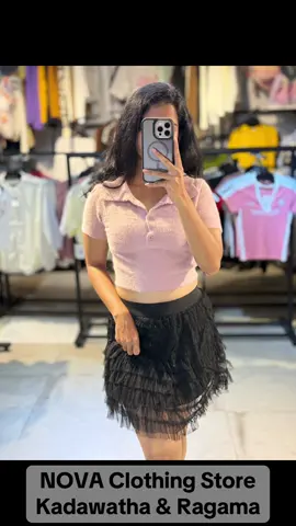• Skirt & Top New Arivals Visit our showrooms Kadawatha & Ragama Call us on 0760398071 #vindy #nova #bangkok #imported #kadawatha #ragama #novaclothing #fyi #fashion #fypシ゚viral🖤tiktok 