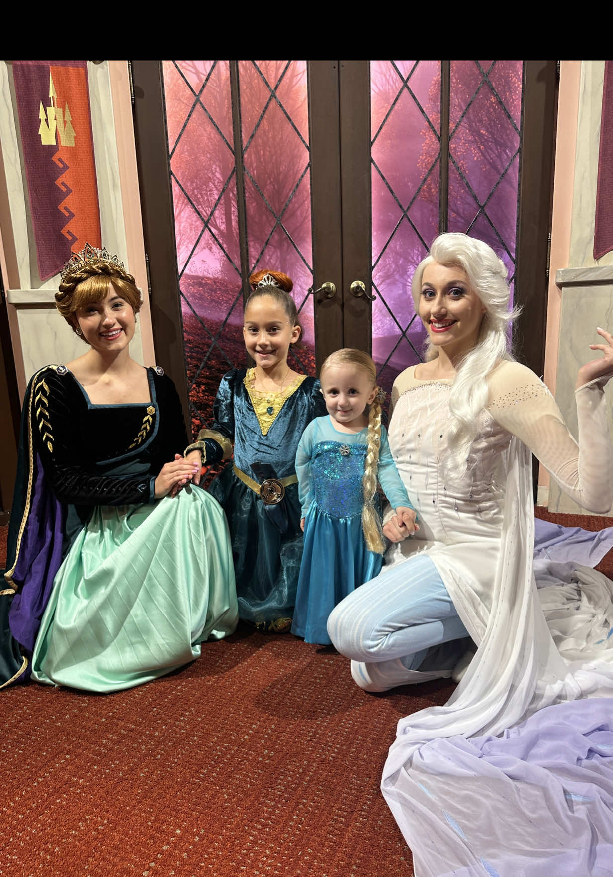 First time meeting Elsa 💙 #disneyland #disneytiktok #fyp #fypシ #viralvideo #inclusion #disneyparks @Disney Parks 