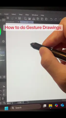 Line of action 🥸 #lineofaction #gesturedrawing #arttips #artschool #artclass