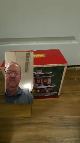 #lemaxchristmasvillage #2025 The Holly Jolly Junction #trainstation We were sent 6 to review and this is the preview in the box.