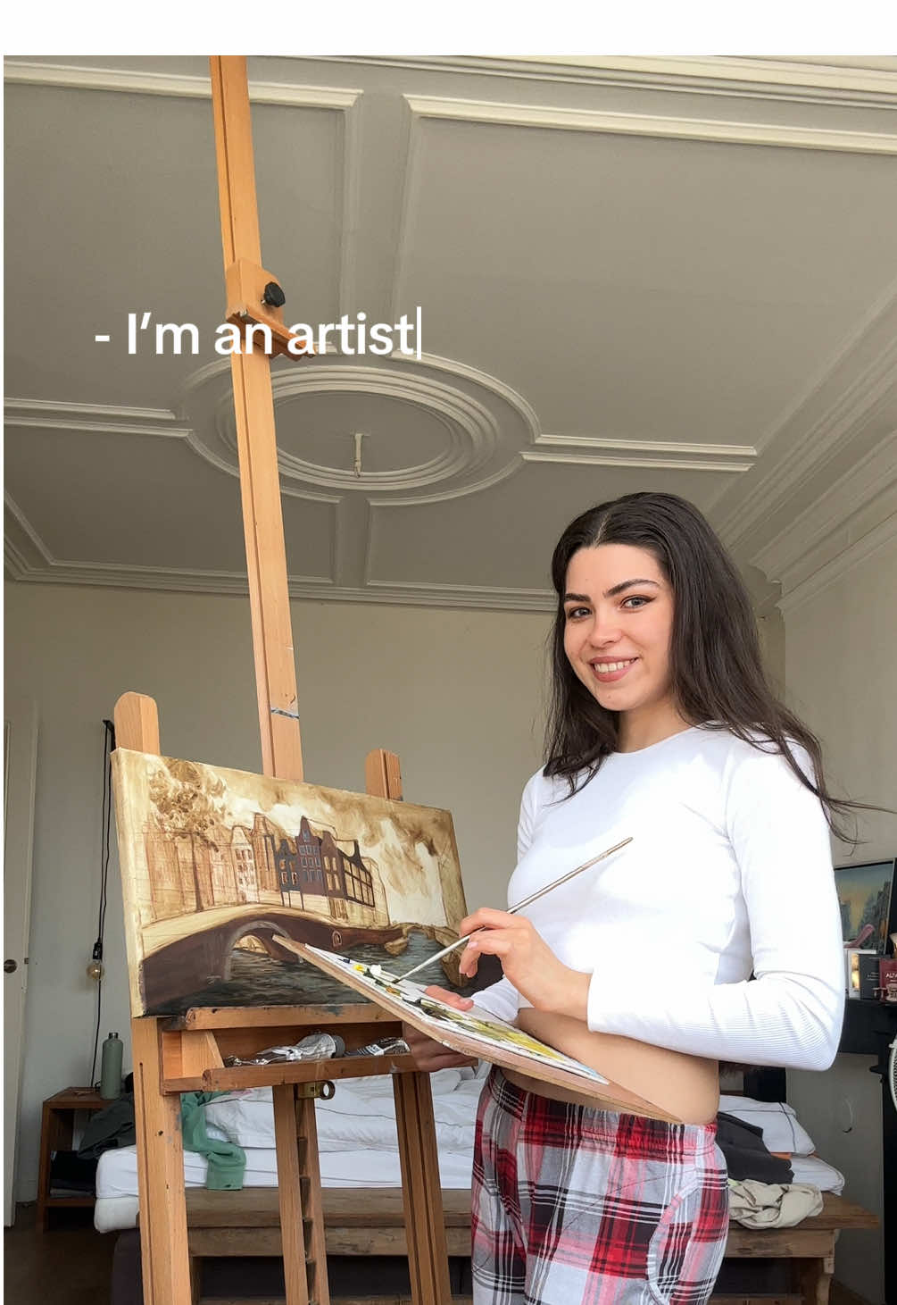 my paintings from Suntests collection 💛💜🩷 . . . #oilpainting #oilartist #oilartwork #artistoftiktok #oiloncanvas #paint 