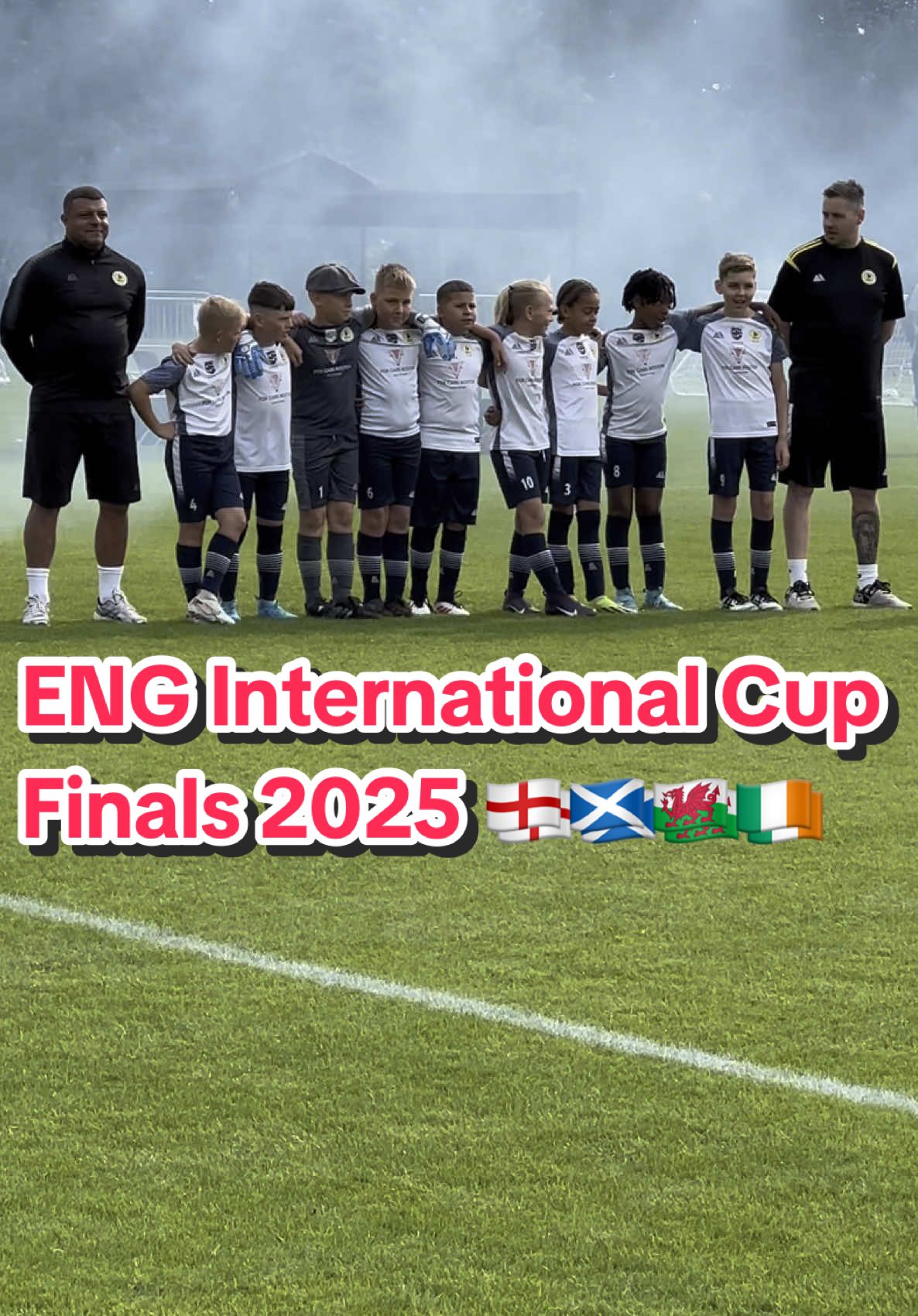 What a feeling for the boys 💛🖤 Hearing the National Anthem before starting the biggest tournament of their lives @ENG SPORTS EVENTS  Holding our own as one of the top 16 grassroots teams in the UK 🇬🇧  Massively held their own, scoring 5 in 5 and only conceding 3 but it wasn’t meant to be. Next year we’ll be back 🏆 #football #international #cupfinal #eng #proud #ballers #eng #london #england #Scotland #ireland #Wales #Soccer #lensbury #nationalanthem  