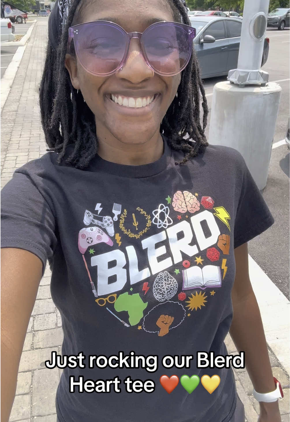 This is one our newest Blerd tees!  Now available in our online store! Link in bioooo 🖖🏾  #blacknerd #blerd #tshirt #tshirtbusiness #blerds #blerdtok #nerdtok #blackownedbusiness #blerdsoftiktok #planetblerd #planetblerdtees #blacknerdsoftiktok #blackcosplay #blacknerds #blackcosplayer #blackowned 