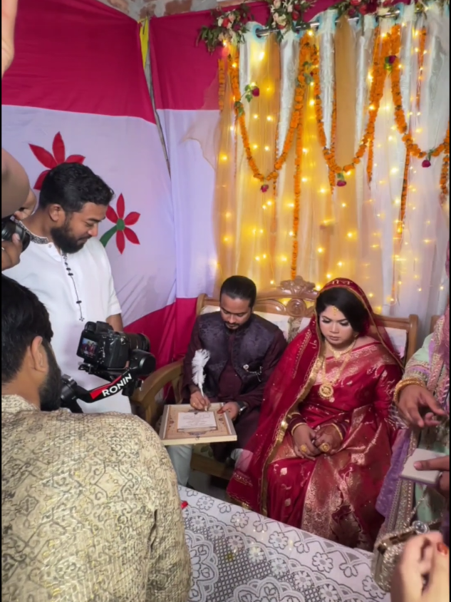 কিছু কিছু সুখে এতো খুশি থাকে মিশে ❤️ #jijony #foryou #Love #trending #wedding 