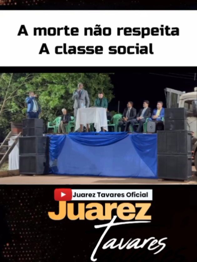 A morte não respeita a classe social! #juarestavares #pregação #prjuareztavaresoficial #ministracao #prjuareztavares #protestante 