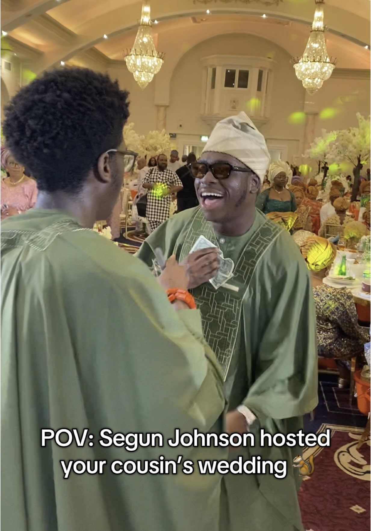 This wedding did its thing🇳🇬 I need this reloaded🙏🏾 #nigeria #traditionalwedding #asoebi  @isegunjohnson 