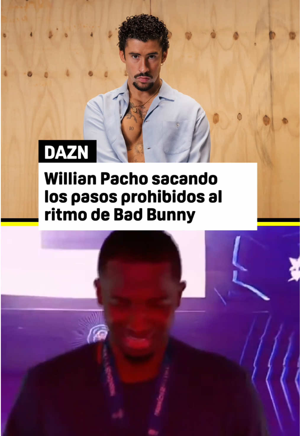 Ecuador está en la casa 😎🇪🇨 Willian Pacho representando a los latinos con Bad Bunny en el Parc des Princes  📹 @psg  #tiktokfootballacademy #deportesentiktok #tiktoksports #badbunny #psg #pacho #willianpacho #championsleague #ucl 