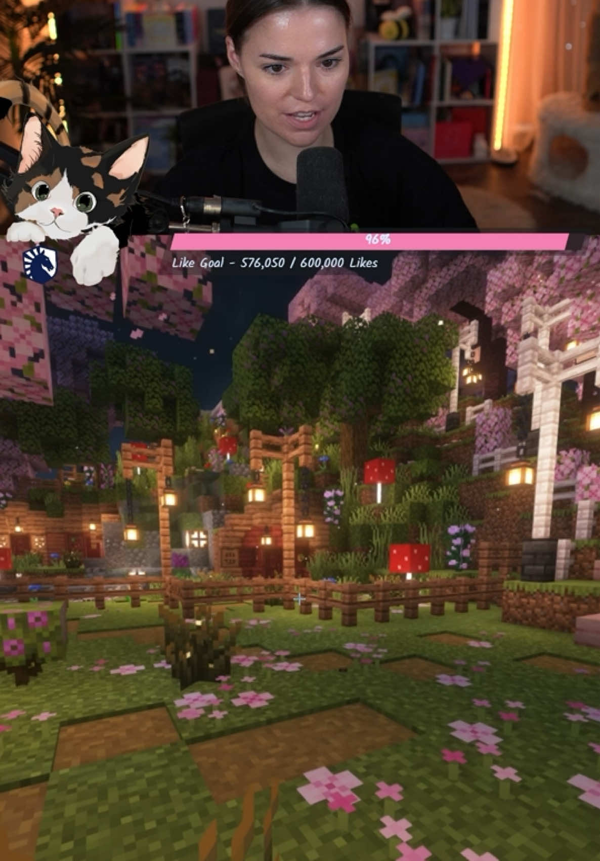 LIBBIE’S HOUSE TOUR (the library is incomplete) - what happens next episode broke all our hearts (stay tuned) #Minecraft #gaming #GamerGirl 