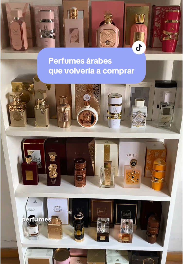 Perfumes árabes que volveria a comprar o que ya repuse #perfumeviraltiktok #perfumesarabes 