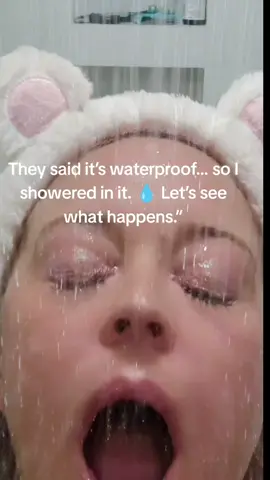 I did my makeup… Then literally showered in it. 💦 They say the Carslan Black Magnet Powder (Shade 01) is blurring, waterproof, and transfer-proof — but is it REALLY?@carslan_us  Watch till the end to see if it passed the shower test 👀🔥 #carslan #waterproofmakeup #powdertest #makeupunderwater #blackmagnetpowder #viralbeauty #makeupreview #blurringpowder #longwearmakeup #tiktokmademebuyit #beautytest #trendingpowder