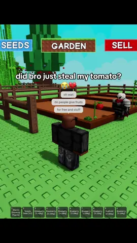 doing it for the love of the game 😭💔 @Boip || #nomoretoriii #growagarden🥒🌶🍅 #growagarden #growagardenroblox 