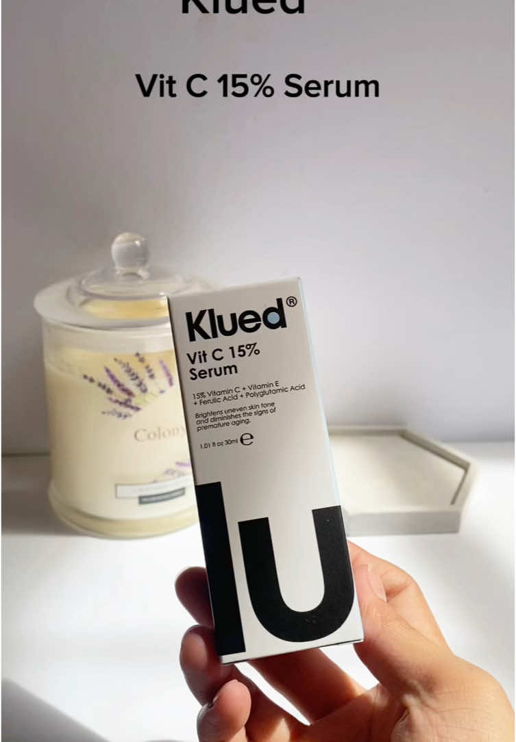 Vit C 15% Serum @Klued  #klued #kluedskincare #kluedserum #vitcserum #serum #skincare #fyp #foryou #fypシ゚viral #affiliate 