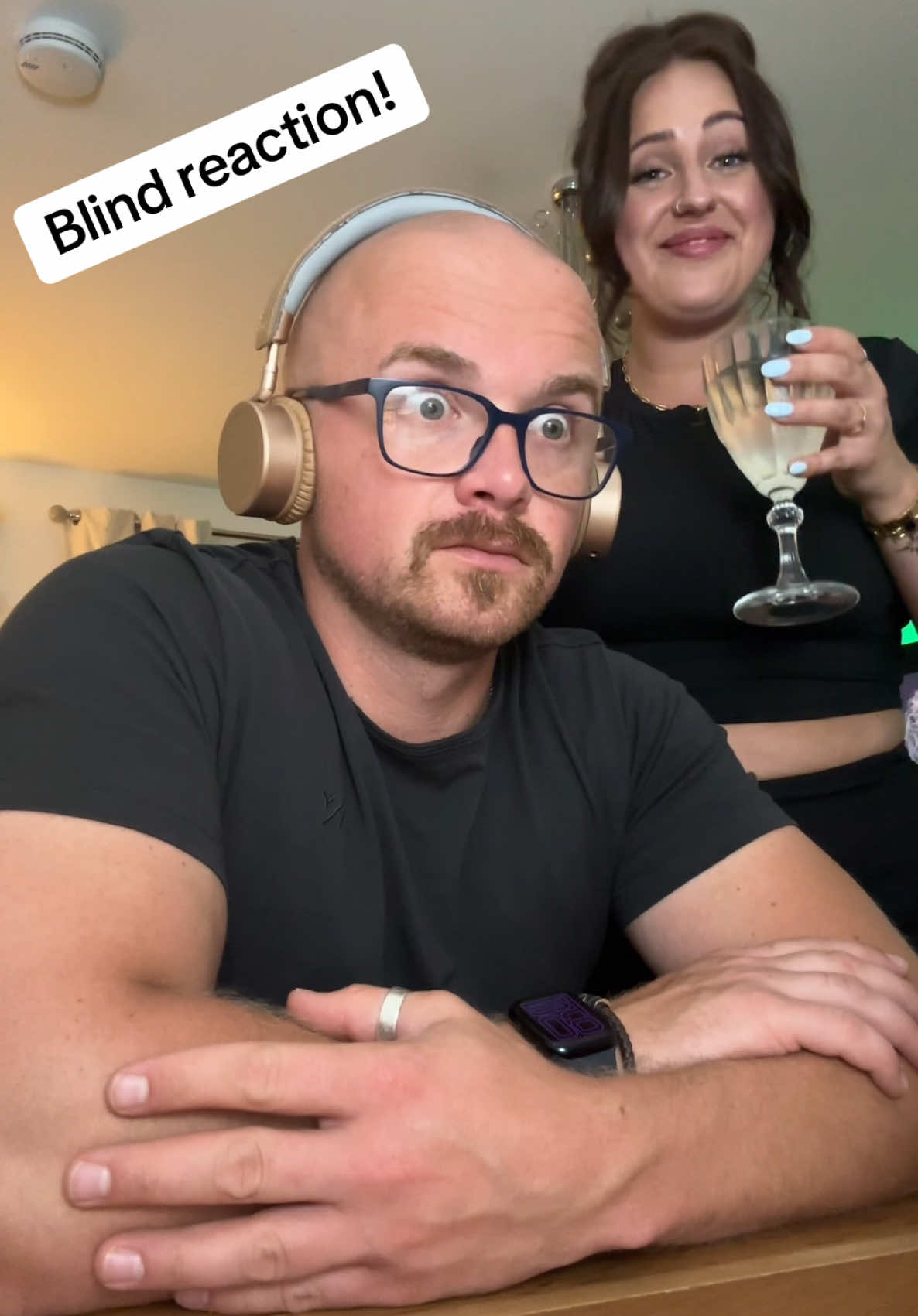 His blind reaction 😂 #aimusic #iaintgay #aicountry #fypp #fyppppppppppppppppppppppp #pov #blindreact #blindreaction #povgf #vira #fyppp #viral #Love #trending 
