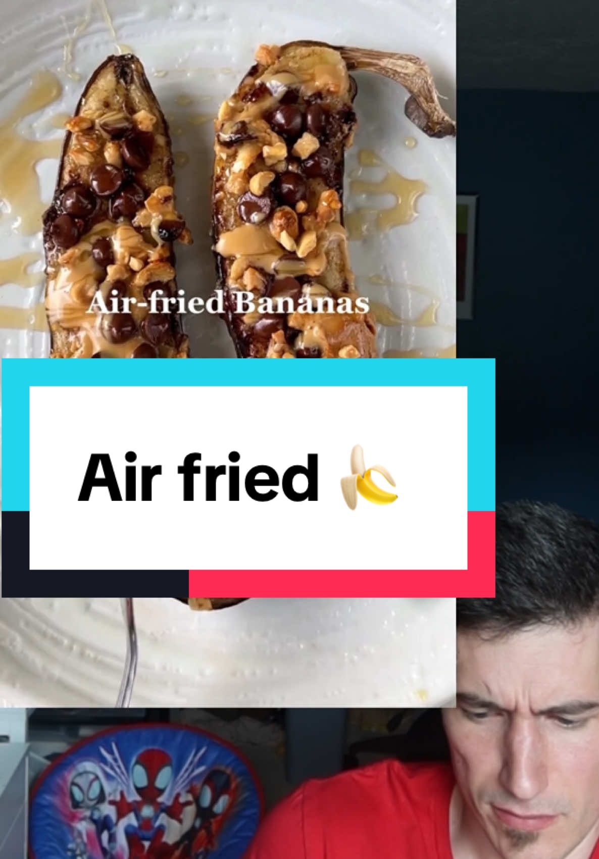 Replying to @Cam 🖤 simple but tasty, my kinda recipe 😋 #banana #Recipe #viralrecipe #recipereview @Cherie 