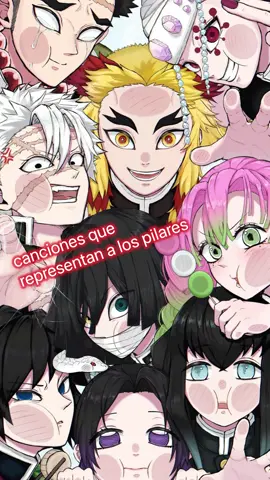 Canciones que representan a los pilares🖤💙💜❤️🩵🤎🩷💚💙 #figuras #figurasanime #figuraskimetsunoyaiba #figuraskimetsu #figurasdemonslayer #demonslayer #kimetsunoyaiba #hashira #venezuela #sancristobal #tachira #caracas #maracaibo #valencia #tokiojapón