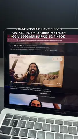 Passo a passo detalhado para usar o VEO 3 da forma correta, fazer vídeos com indioma em português e viralizar muito no tiktok! 