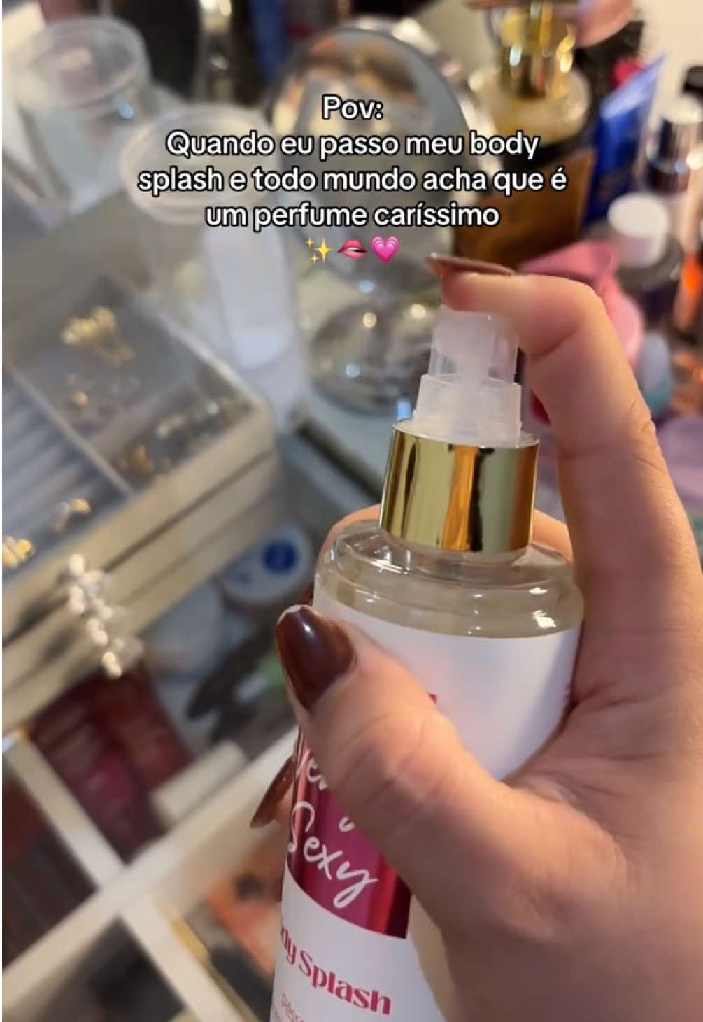 Fixa, exala e projeta! O maioral da @Barbour’s Beauty - 🏷️Cupom: KEILLA #barbours #dicas #bodysplash #perfumes #barboursbeauty 