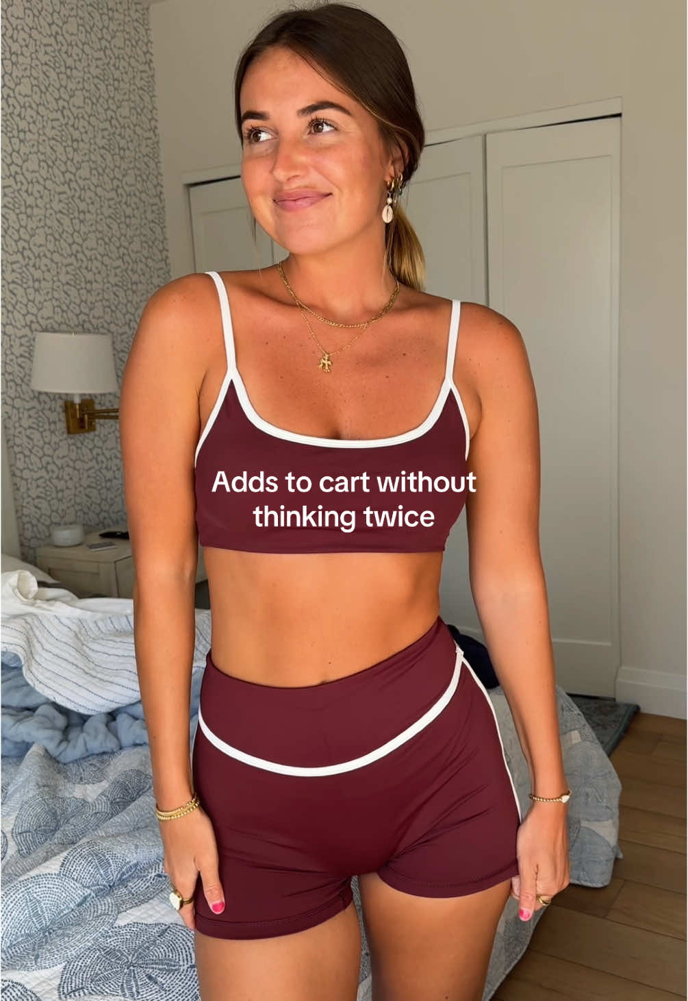 BRB ordering it in every color #tiktokmusthaves #tiktokmademebuyit #tiktokshopfinds #ttshop #tiktokshopcreatorpicks #TikTokShop #OOTD #activewear #matchingset #Summer 