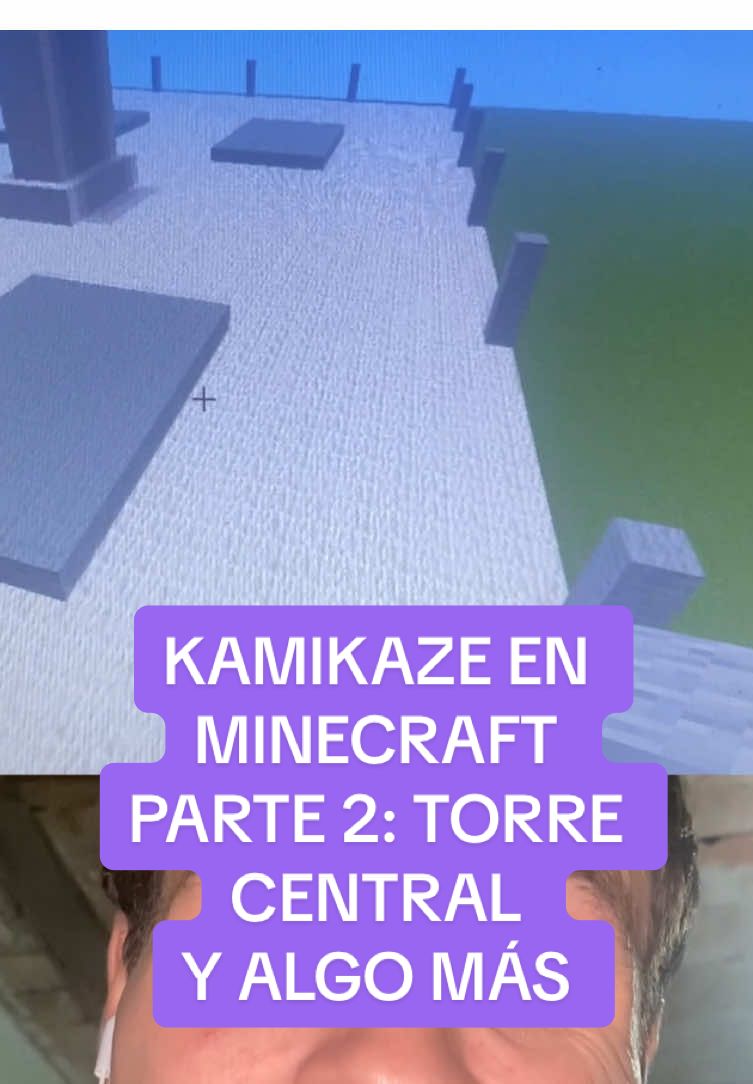 Kamikaze en Minecraft - Parte 2: Torre central y algo más  #paratiiiiiiiiiiiiiiiiiiiiiiiiiiiiiii #juegos #gaming #Minecraft #domingo #buenasnoches 