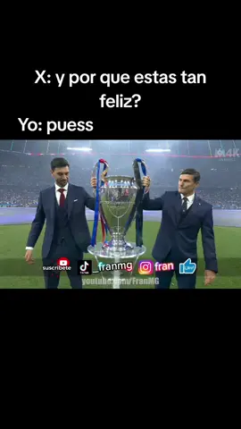 El PSG ganó la orejona 🏆 #psg #campeones #inter #champion  #franmg 