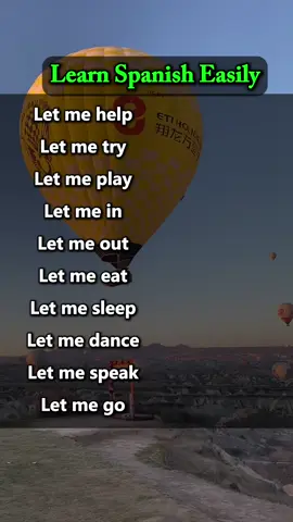 Let me #learnspanish #easyspanish 