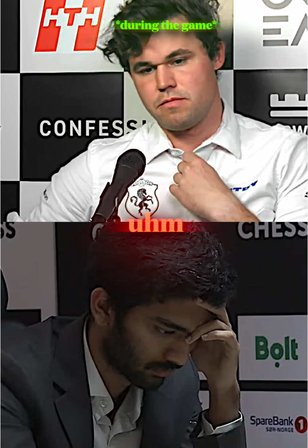 Magnus SLAMS the table after losing to Gukesh 🤯😳 #chess #chessplayer #chessmaster #grandmaster #chesslife #chessgame #chessboard #nemo #magnus #magnuscarlsen #chesnews #chessmemes #chessedit #hikaru #gukesh #chessbaseindia #chesstactics 