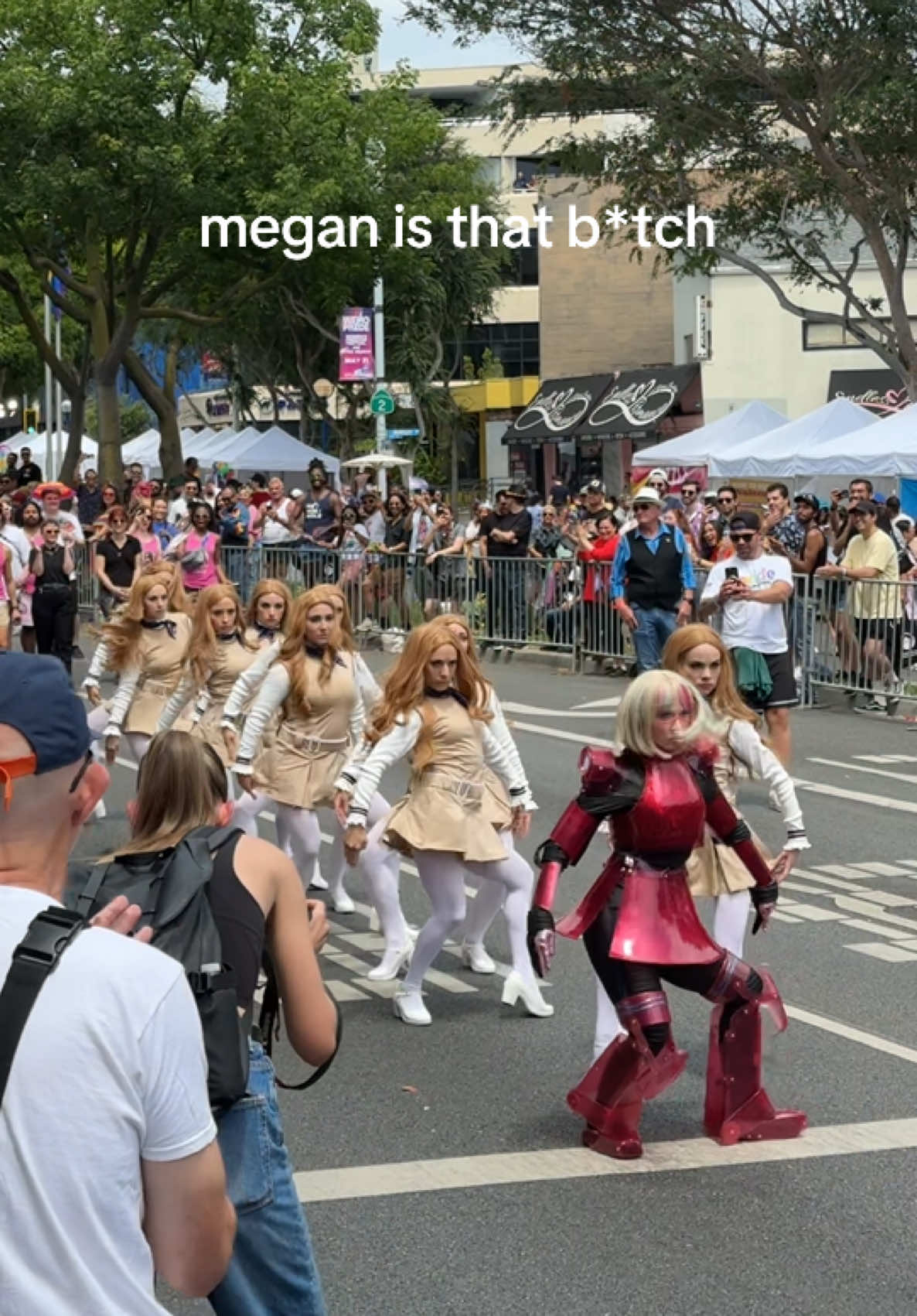 @Universal Pictures megan(s) are this up at WeHo Pride 🔪 #megan #universal #wehopride #weho #Pride #westhollywood #losangeles #slay #fyp