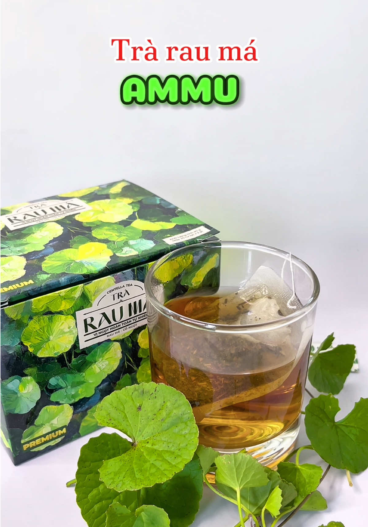 Trà rau má túi lọc AMMU mát gan thải độc tố làm mát cơ thể#ammu #trarauma #mat #depda #viral #fyp #foryou #review #xuhuongtiktok 