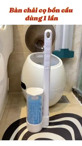 Bàn chải cọ bồn cầu dùng một lần, có tích hợp sẵn chất tẩy rửa bồn cầu 👉👉 rất sạch sẽ và tiện lợi #banchaicoboncau #banchaiboncaudung1lan #banchaiboncau #banchaiboncau1lan #banchaiboncaucotaycamdai #banchaichatoilet #banchaitoilet #coboncauthongminh #coboncau1lan #xuhuong #dogiadungthongminh