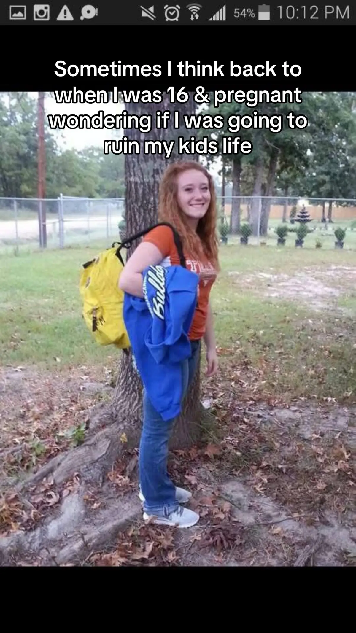 It's crazy to look back at the pictures. I was a baby. I remember feeling like I knew everything there was to know about life, thinking and acting like I was grown. Life chewed me up and spit me out more times than I'd like to admit but I kept getting up and fighting for them & I always will. 🖤  #mom #teenmom #againstallodds #myeverything 