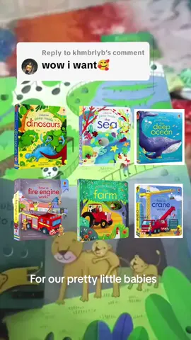 Here's an educational pop-up books for our pretty little babies.  #Educationalbook #popupbook  #dinosaur #sea #zoo