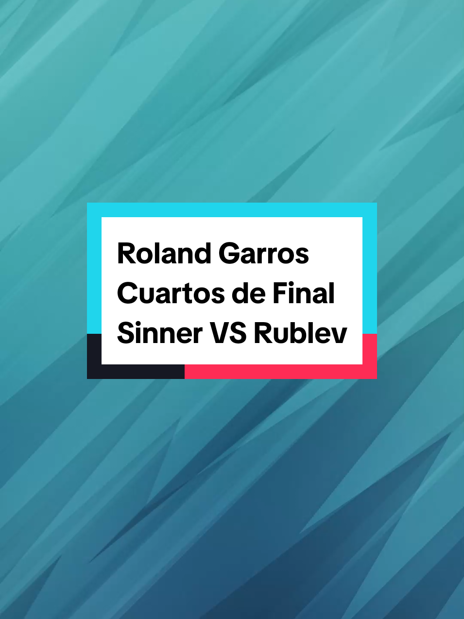 Y uno de los duelos más esperados de estos cuartos Sinner contra Rublev. Dos jugadores que hoy por hoy son garantía de ritmo, de potencia… pero que llegan con contextos muy distintos. Sinner pisa estos cuartos por primera vez como número uno del mundo. Y aunque eso trae presión, hoy se le nota en modo gestión: juega con cabeza, con piernas, con paciencia. No ha cedido sets, y en esta arcilla lenta, su control del ritmo es un arma. Sabe que este puede ser su Roland Garros… y juega como tal. Rublev llega con buen arranque de temporada — fue campeón en Doha —, pero en arcilla este año no ha logrado mantener el mismo nivel en los Masters. Y en Grand Slams, la historia es clara: nunca ha pasado de cuartos. Cuando el partido se alarga, su juego tiende a acelerarse y forza más de la cuenta. Tiene armas para golpear… pero contra un Sinner que controla el ritmo, eso se paga caro. Choque de estilos. Uno con la presión de ser número uno. El otro, con la cuenta pendiente de los cuartos. Vamos a leer este partido. #rolandgarros #atptour #atp #tennistiktok #lomasvisto #quantummatch #tennistv #tennislife #tennislover #tennisplayer #paratii #janniksinner #sinner #andreyrublev #rublev 