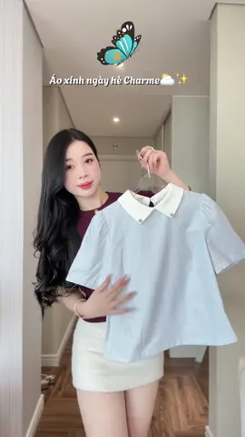 Đơn giản mà vẫn xinh |#reviewthoitrang #outfitideas #aosominu #charmestore 