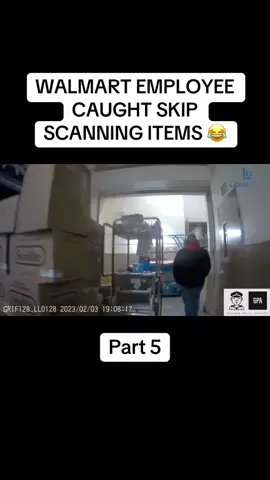 Walmart employee caught skip scanning items (Part 5) #for #you #pageforyou #trending 