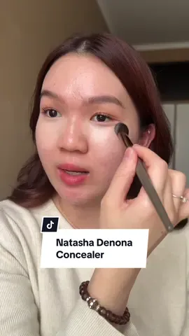 Replying to @Kiki | @mamiikikii on IG  natasha denona concealer 💯 TOO GOOOODDDD 😭 brush: guele concealer brush